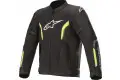 Giacca moto estiva Alpinestars AST V2 AIR Nero Giallo Fluo