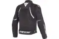Giacca moto estiva Dainese DINAMICA AIR D-DRY Nero Nero Bianco