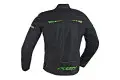 Giacca moto estiva Ixon Pitrace Nero Bianco Verde