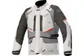 Giacca moto invernale Alpinestars ANDES V3 DRYSTAR compatibile con Tech-Air Grigio ghiaccio Grigio scuro