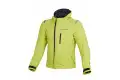 Giacca moto Macna Refugee WP giallo fluo grigio