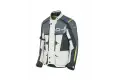 Giacca moto OJ ESCAPER J 3 strati Ghiaccio Grigio Giallo fluo