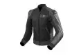 Giacca moto pelle-tessuto Rev'it Blake Air Nero