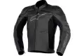 Giacca moto pelle Alpinestars SP-1 AIRFLOW nero