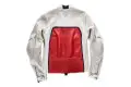 Giacca moto pelle Dainese72 TOGA72 Bianco Rosso