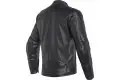 Giacca moto pelle estiva Dainese BARDO traforata Nero