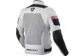 Giacca moto Rev'it Tornado 3 Argento Nero