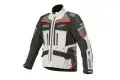 Giacca moto touring Alpinestars ANDES PRO DRYSTAR TECH-AIR COMPATIBILE Nero Grigio Rosso