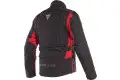 Giacca moto touring Dainese X-TOURER D-DRY 3 strati Nero Nero Rosso