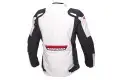 Giacca moto touring Macna Myth WP grigio chiaro grigio scuro nero