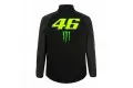 Giacca VR46 DUAL 46 Monster in softshell Nero