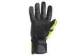 Guanti moto pelle racing Befast Tronic Nero Giallo