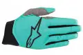 Guanti cross Alpinestars DUNE Verde Acqua