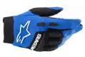 Guanti cross Alpinestars FULL BORE Blu Nero