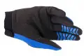Guanti cross Alpinestars FULL BORE Blu Nero