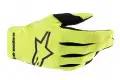 Guanti cross Alpinestars RADAR GLOVES Giallo fluo Nero