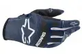 Guanti cross Alpinestars TECHSTAR NV Blu Scuro Nero