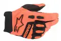 Guanti cross bambino Alpinestars FULL BORE Arancio Nero