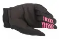 Guanti cross donna Alpinestars STELLA FULL BORE Nero Rosa Fluo