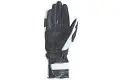 Guanti moto donna pelle estivi Ixon RS Curve HP Nero Bianco