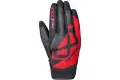 Guanti moto estivi Ixon RS SLICKER rosso nero