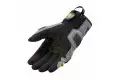 Guanti moto estivi Rev'it Mangrove Argento Nero