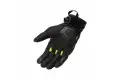 Guanti moto estivi T-UR G-FOUR Nero Giallo Fluo