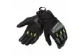 Guanti moto estivi T-UR G-FOUR Nero Giallo Fluo