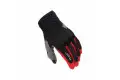 Guanti moto estivi T-UR G-SIX Nero Rosso