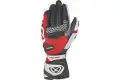 Guanti moto pelle Ixon RS TILT Nero Bianco Rosso