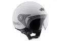 Casco jet bambino Kappa KJ02 Bubble Bianco