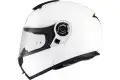 Casco modulare Befast Tank con doppia omologazione P/J Bianco Lucido