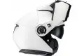 Casco modulare Befast Tank con doppia omologazione P/J Bianco Lucido