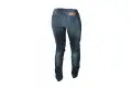 Jeans moto donna accorciati Macna Jenny con fibra aramidica blu