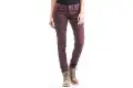 Jeans moto donna Ixon VICKY CE Bordeaux