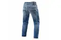 Jeans moto Rev'it Salt TF Blu Medio Slavato L32