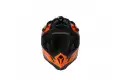 Casco cross Acerbis Steel Carbon 2206 in carbonio Arancio Nero