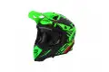 Casco cross Acerbis X-Track 2206 in fibra Verde Fluo Nero