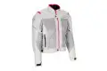 Giacca moto donna estiva Acerbis RAMSEY MY VENTED 2.0 LADY Grigio Rosa