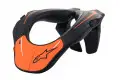 Supporto collo bambino Alpinestars Youth Neck Support Nero Arancione