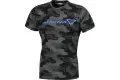 T-Shirt Macna Dazzle logo 2.0 Nero Grigio Blu