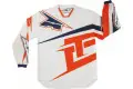 Maglia cross AXO TC222 Jersey Bianco Arancio