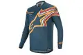 Maglia cross Alpinestars RACER BRAAP Blu navy Arancio