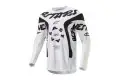Maglia cross Alpinestars RACER HANA JERSEY Bianco Nero