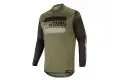 Maglia cross Alpinestars RACER TACTICAL Nero Verde Militare