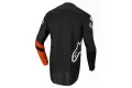 Maglia cross bambino Alpinestars RACER CHASER Nero Rosso Acceso