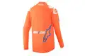 Maglia cross bambino Alpinestars YOUTH RACER TECH Arancio fluo Bianco Blu