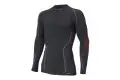 Maglia intima ACCAPI maniche lunghe ERGORIDER Nero Rosso