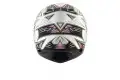 Casco Mds by Agv Sprinter Multi Heritage bianco-rosa