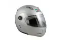 Casco moto modulare Befast Modulo silver